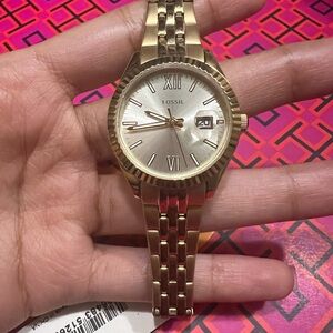 Fossil Gold Watch